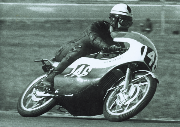 1972 Road Racing GP125 Simmonds Dave UK Kawasaki