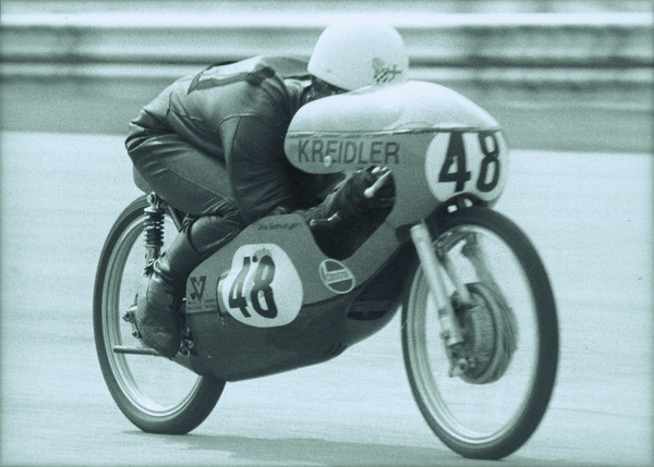 1971 Road Racing GP50 Saarinen Jarno FIN Kreidler Italian Grand Prix circuit of Monza ITA