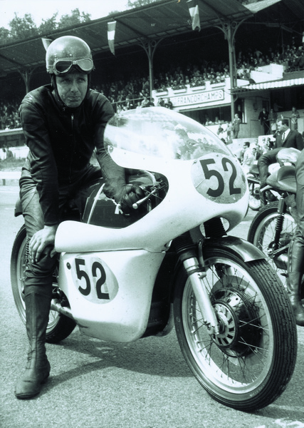1964 Road Racing GP500 Stevens Fred UK Matchless Belgian Grand Prix circuit of Spa-Francorchamps BEL