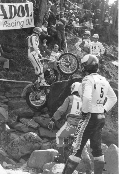 1984 Trial Lejeune Eddy BEL Honda World Champion