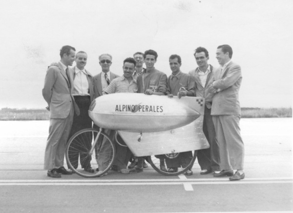 1952 World Record A1 50cc class Short distance records Vaifro Meo ARG Alpino Perales Ezeiza Buenos Aires ARG