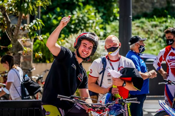 2021 FIM Trial World Championships - Sant Julià de Lòria - (AND), Friday 20 August 2021. Ambiance. Toby Martyn (TRRS)