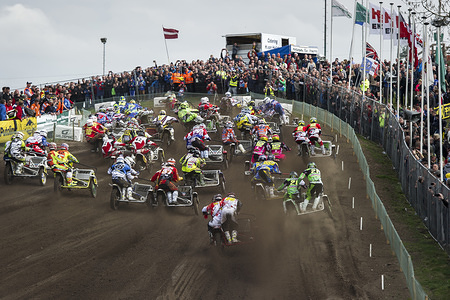 Round one of the 2016 Sidecar Motocross World Championship -09-10 April