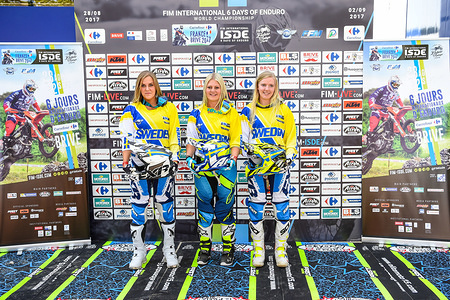 Team SWEDEN - WOMEN FIM ISDE 2017 Brive