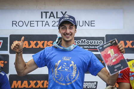 2019 Andrea Verona at the EnduroGP in Rovetta Italy