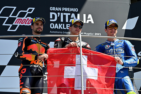 MIGUEL OLIVEIRA POR / FABIO QUARTARARO FRA / JOAN MIR SPA 
Podium
MotoGP
 GP Italy 2021 (Circuit Mugello)
28-30.05.2021
photo: Lukasz Swiderek
www.photoPSP.com
@photopsp_lukasz_swiderek